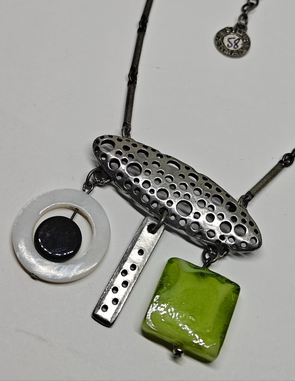 Modernist Sylvie Germain Pewter And Gladd